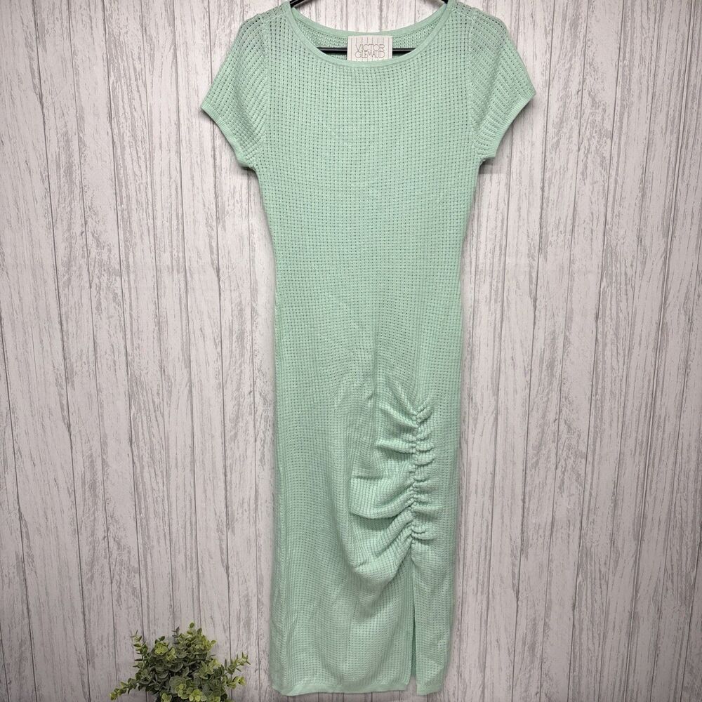 Womens Size M Victor Glemaud Silk Wool Cashmere Blend Sweater Dress EUC